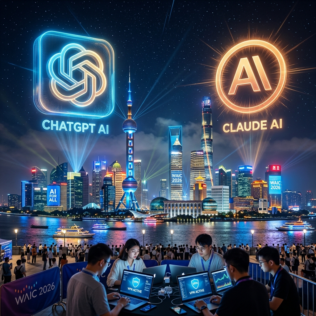 WAIC 2026来了!想用ChatGPT/Claude参加全球AI浪潮?先看这篇避坑指南