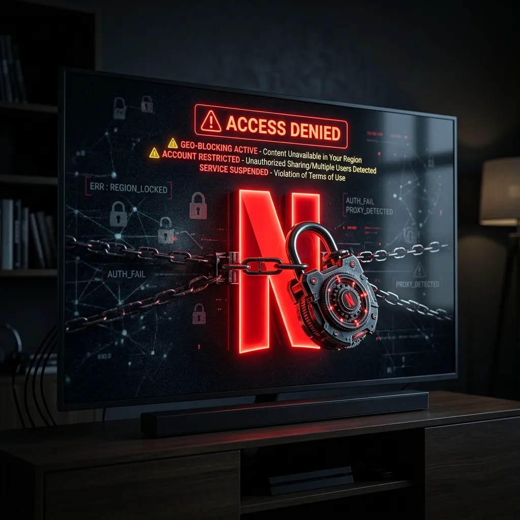 Netflix 2026 Q3 全面严打跨区账号:你的低价车还安全吗?
